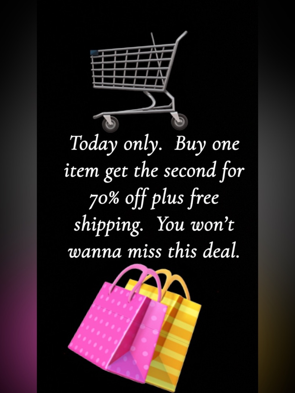 Free shipping all day!